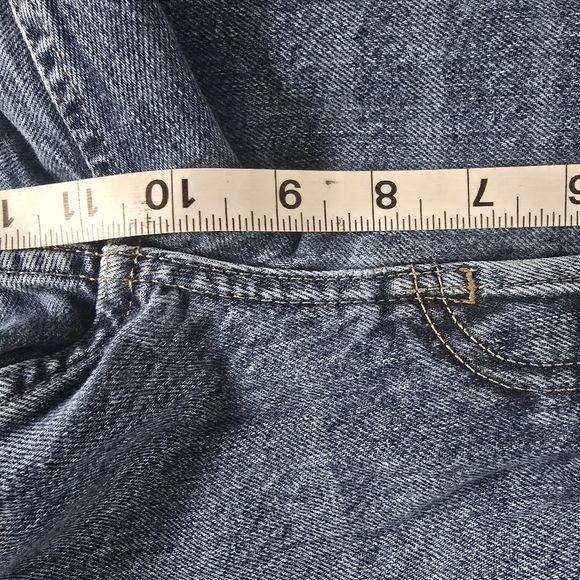 Everlane Distressed Button Fly Straight Cheeky Jean High Rise Classic 27 Capsule - Picture 15 of 15